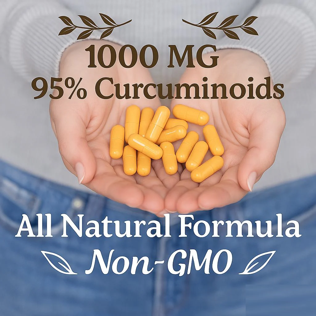 Pure ingredients – Turmeric Curcumin Supplement 1,000mg