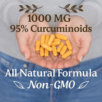 Pure ingredients – Turmeric Curcumin Supplement 1,000mg
