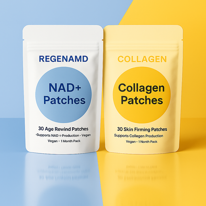 Ageless Glow Duo - NAD+ and Collagen patches