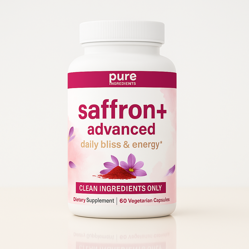 Saffron+ Advanced Supplements, 60 Veggie Capsules