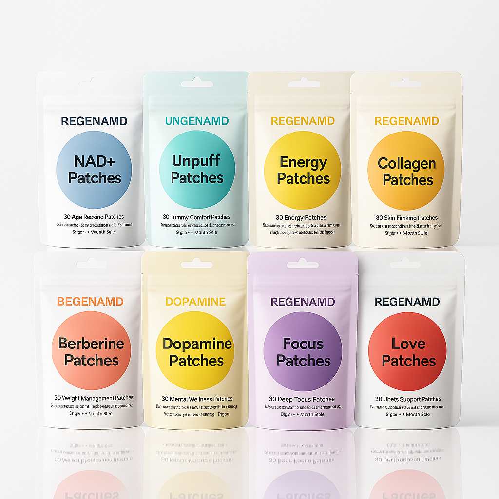 Regenamd Patches – Complete Wellness Collection