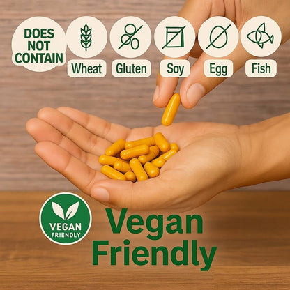 Pure ingredients – Turmeric Curcumin Supplement 1,000mg